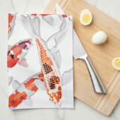 Koi Theedoek (Quarter Fold)