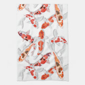 Koi Theedoek (Verticaal)