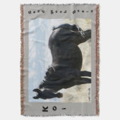 Koi Throw Rug Deken (Voorkant Verticaal)