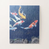 Koi under Glass Legpuzzel (Verticaal)