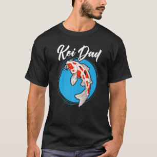 Koi Vader Japanse Koi Karper Nishikigoi Vis Vaders T-shirt