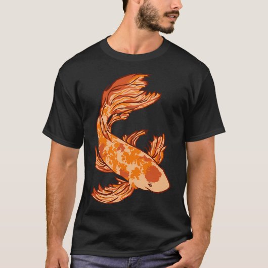 Koi van Vlammen T-shirt (Voorkant)