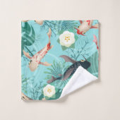 Koi Vijver Bad Handdoek (Wasdoekje)