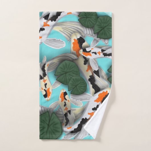Koi-vijver Bad Handdoek (Handdoek)