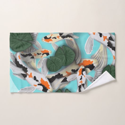 Koi-vijver Bad Handdoek (Handdoek)