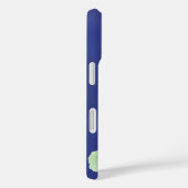 Koi Vijver Blauw iPhone 16 Barely There Hoesje (Achterkant / Rechts)