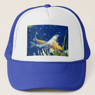 koi vijver blauw pet