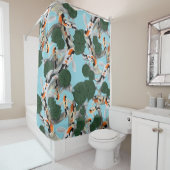 Koi-vijver Douchegordijn (In situ)