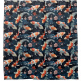 Koi Vijver Douchegordijn (Voorkant)