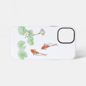 Koi Vijver iPhone 12 Mini Hoesje (Achterkant horizontaal)