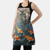 Koi Vijver Kersenbloesem Sereniteit Schort (Insitu)