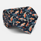 Koi Vijver Necktie Stropdas (Opgerold)