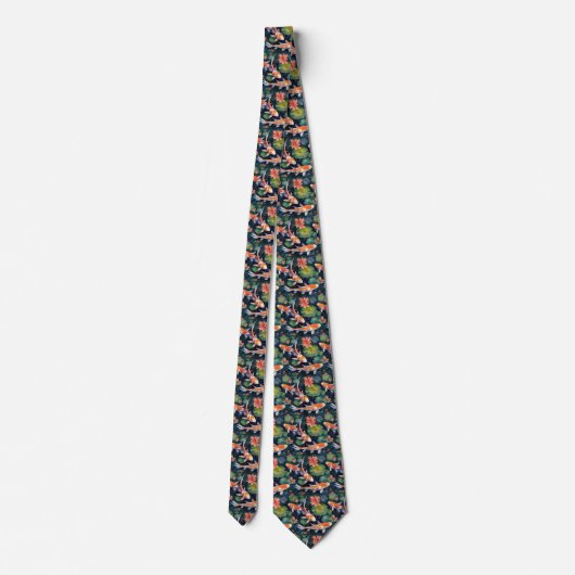 Koi Vijver Necktie Stropdas (Achterkant)