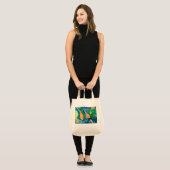 Koi vijver tote bag (Voorkant (model))