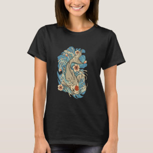 Koi Vijver Vis Japans kunstwerk Nishikigoi T-shirt
