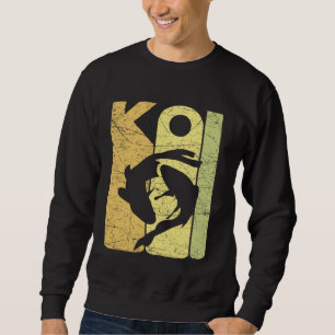 Koi Vintage Japanse Koi Karper Vis Retro Nishikigo Trui