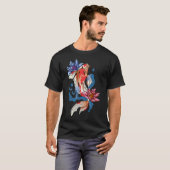 koi vis Aziatisch T-shirt (Voorkant volledig)