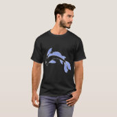 koi vis - blauw t-shirt (Voorkant volledig)