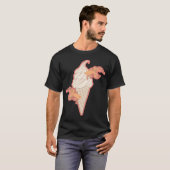 Koi vis ijs kunst t-shirt (Voorkant volledig)