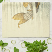 Koi Vis Japans  Theedoek (Gevouwen)