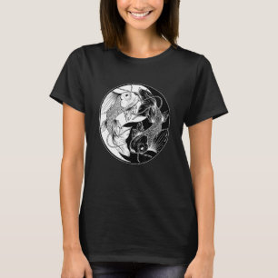 Koi Vis Japanse Karper Nishikigoi Fokker Japan Po T-shirt