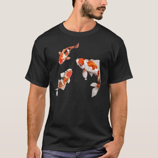 Koi Vis. Japanse Karper Schoonheid T-shirt (Voorkant)