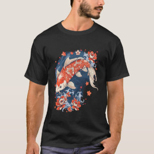 Koi Vis Japanse Koi Karper Vis Japanse Vijver Lief T-shirt