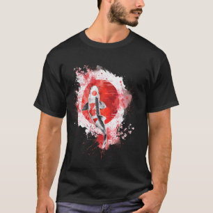 Koi Vis Japanse Kunst Nishikigoi Vis Japanse Koi T-shirt