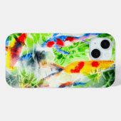 Koi vis kleurrijke waterverf kunst Case-Mate iPhone case (Achterkant (horizontaal))