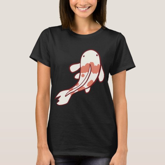 Koi vis kunst t-shirt (Voorkant)