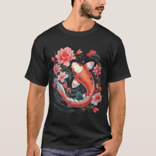 koi vis kunst t-shirt