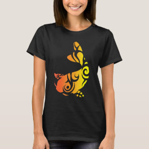 Koi Vis Kunst Tribal Tattoo Japanse Watertuin T-shirt
