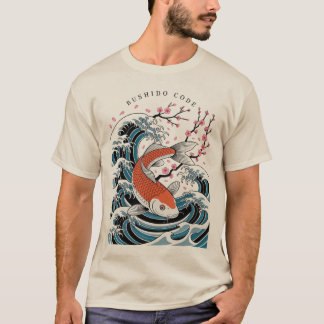 Koi Vis met Kersenbloesem T-shirt