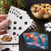 Koi Vis | Mooie Waterverf Pokerkaarten (Insitu)