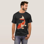 Koi Vis - Pixel Art - 8bit graphics 16bit grafisch T-shirt (Voorkant volledig)