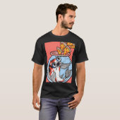 Koi Vis Pizza T-shirt (Voorkant volledig)