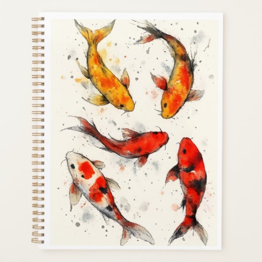 Koi Vis Planner (Voorkant)