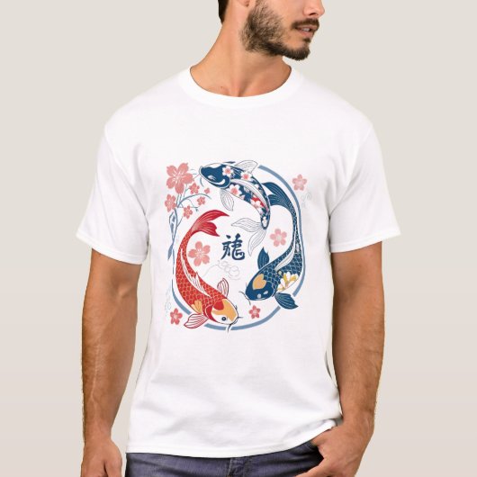 KOI VIS T-SHIRT (Voorkant)