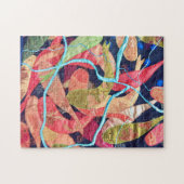 Koi Vis Textiel Kunst Legpuzzel (Horizontaal)