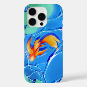 Koi Vis Vijver Blauwe Water Tuin iPhone 16 Pro Hoesje