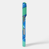 Koi Vis Vijver Blauwe Water Tuin iPhone 16 Case-Mate iPhone Case (Achterkant / Rechts)