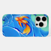 Koi Vis Vijver Blauwe Water Tuin iPhone 16 Case-Mate iPhone Case (Achterkant (horizontaal))