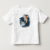 Koi Vis water buigmeester Kinder Shirts (Voorkant)