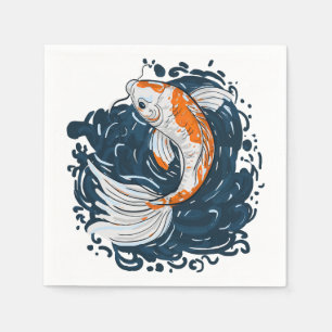Koi Vis water buigmeester Servet