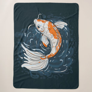 Koi Vis water buigmeester Sherpa Deken