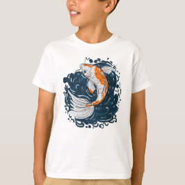 Koi Vis water buigmeester T-shirt