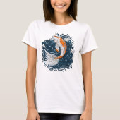 Koi Vis water buigmeester T-shirt (Voorkant)
