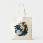Koi Vis water buigmeester Tote Bag (Voorkant)