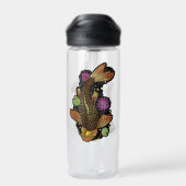 Koi Vis Waterfles (Achterkant)