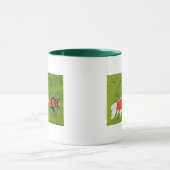 Koi vis wildlife schilderij vergadering, mok (Midden)